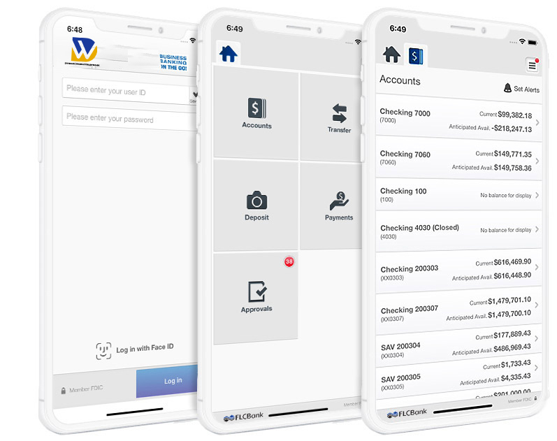 FLCBank Business App